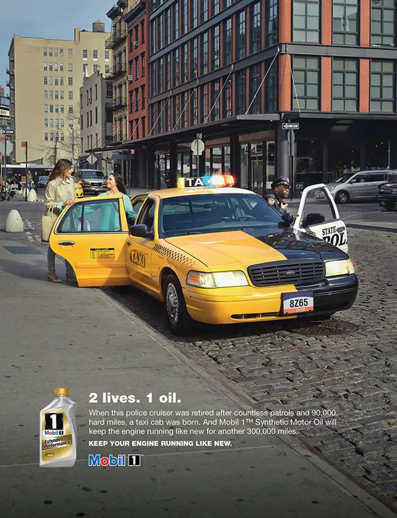 Mobil 1 Cruiser to Cab split car image