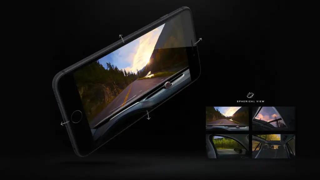 Volvo Reality mobile app interface